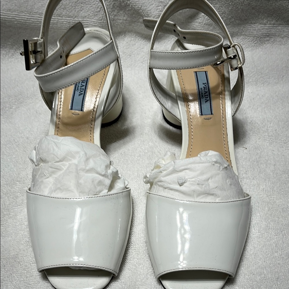 Prada Women's White Sandals